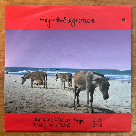Fury In The Slaughterhouse - One Good Reason / 1. D-Press. 1990 - (VG++/VG+)