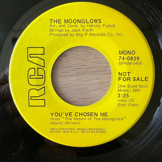 Moonglows - When I'm With You / US-Promo 1972 - (VG+/Neutral)
