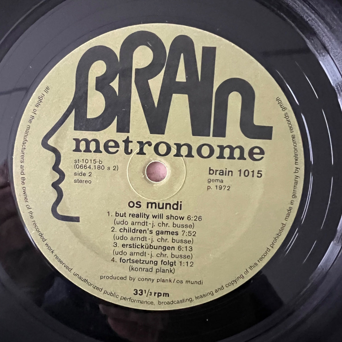 Os Mundi - 43 Minuten / 1.D-Press. 1972 - (VG+/VG+)