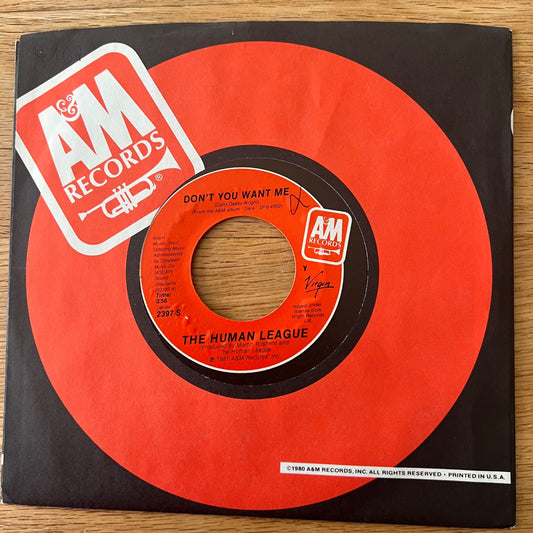 Human League - Don't You Want Me / 1. US-Press. 1981 - (M-/M-)