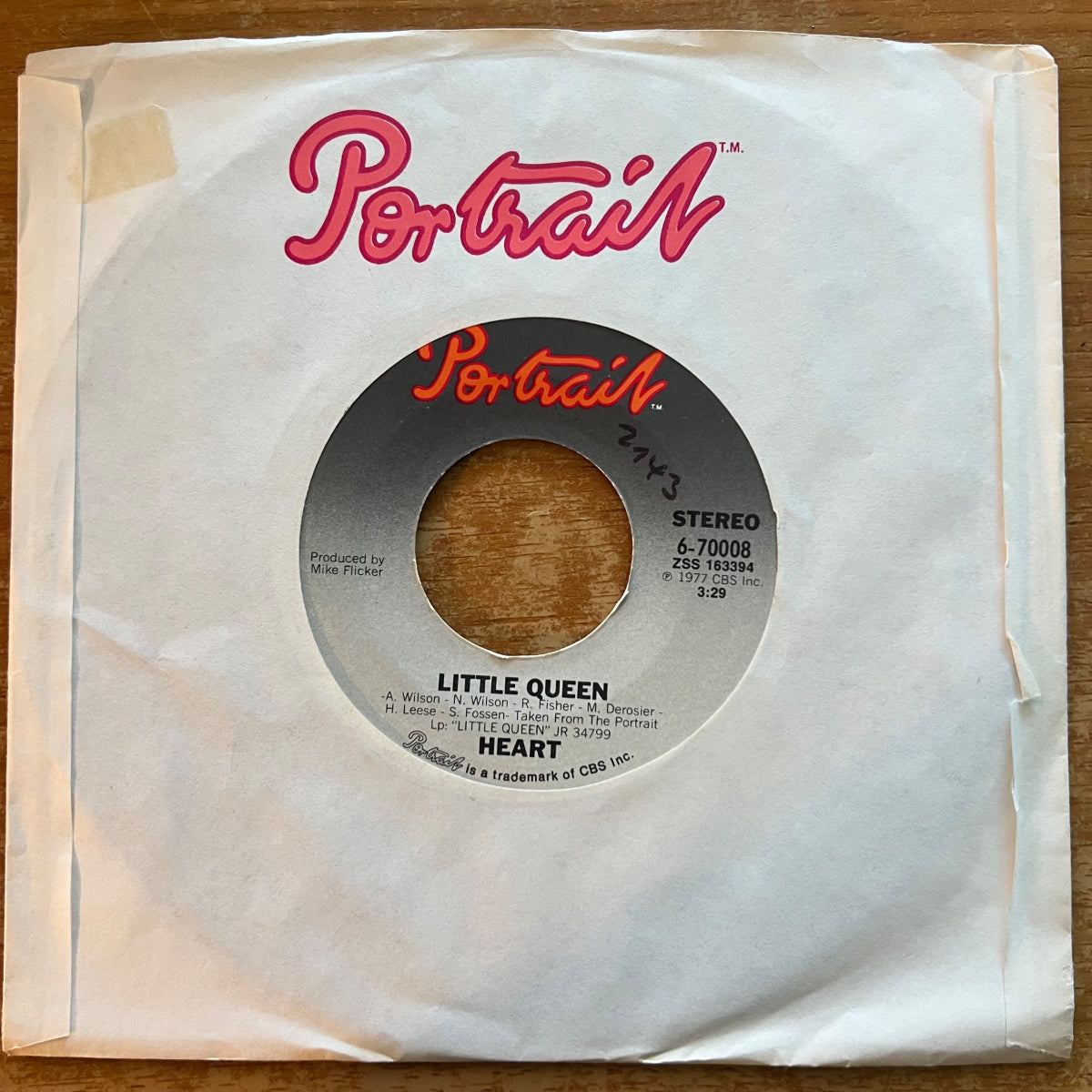 Heart - Little Queen /b 1. US-Press. 1977 - (M-/VG+)