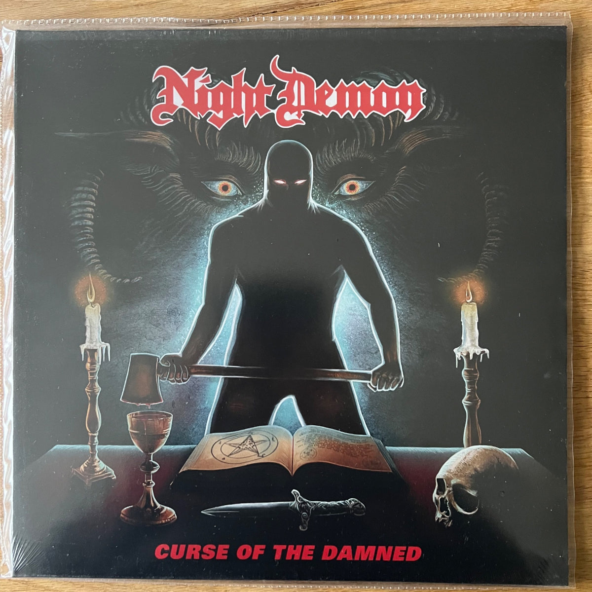 Night Demon - Curse Of The Damned / 1st EU Press. 2015 - Incl. CD - (Mint &amp; Sealed)