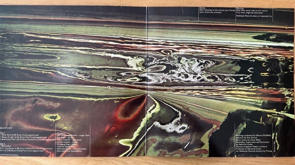 Brainticket - Cottonwoodhill / 1. D-Press. 1971 - (M-/M-)