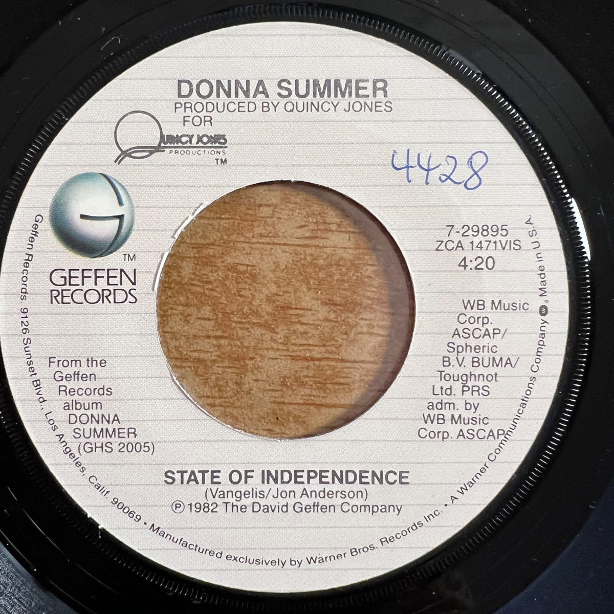 Donna Summer - State Of Independence / 1. US-Press. 1982 - (M-/M-)