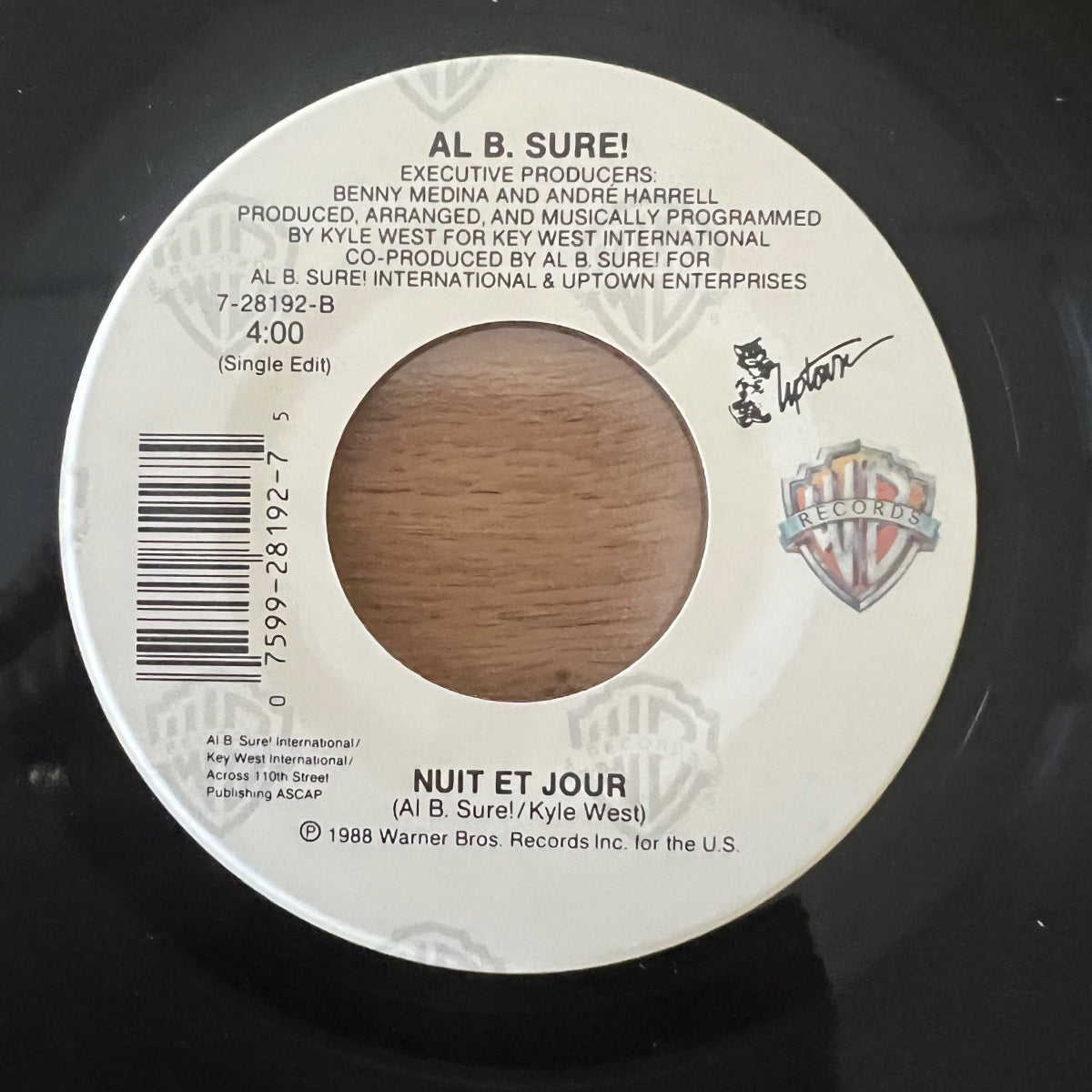 Al B. Sure! - Nite And Day / 1. US-Press. 1988 - (M-/M-)
