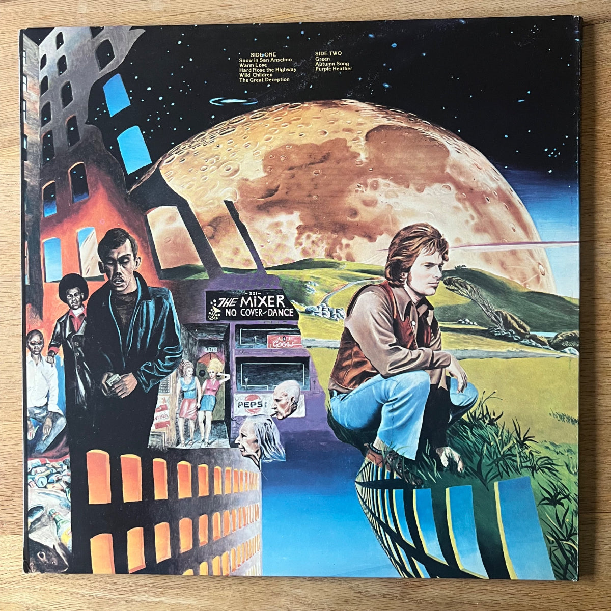 Van Morrison - Hard Nose The Highway / UK-Press. 1973 - (M-/M-)