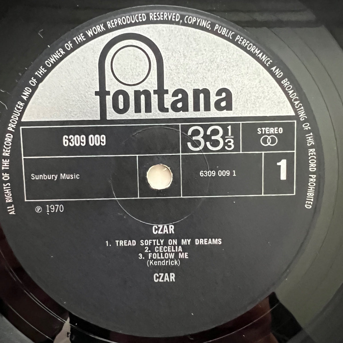 Czar - Same / 1. UK-Press. 1970 - (M-/M-)