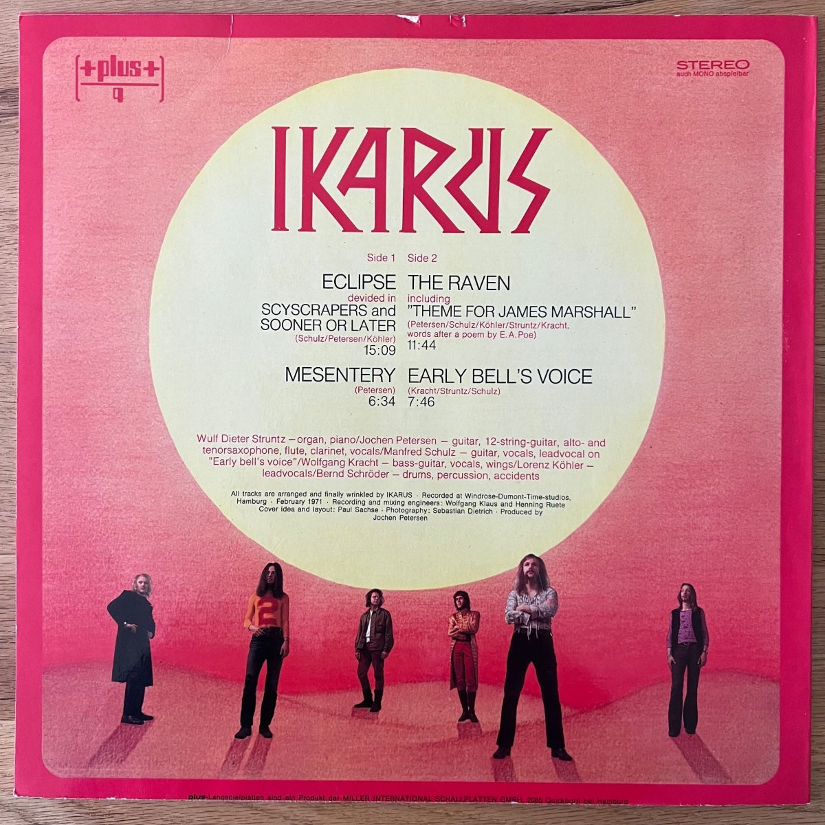 Ikarus - Same / 1. D-Press. 1971 - (M-/VG++)