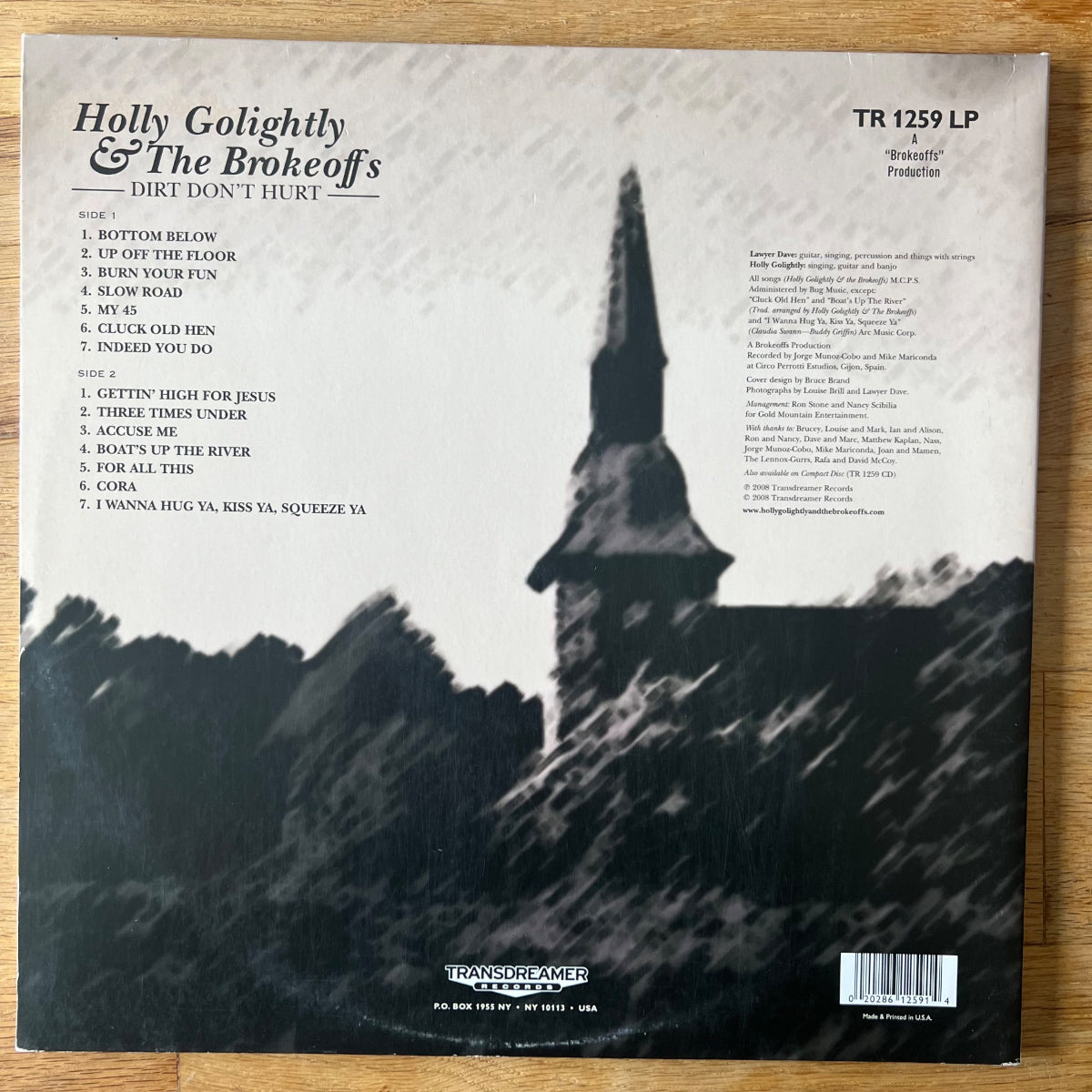 Holly Golightly & The Brokeoffs - Dirt Don't Hurt / 1. US-Press. 2008 - (M-/M-)