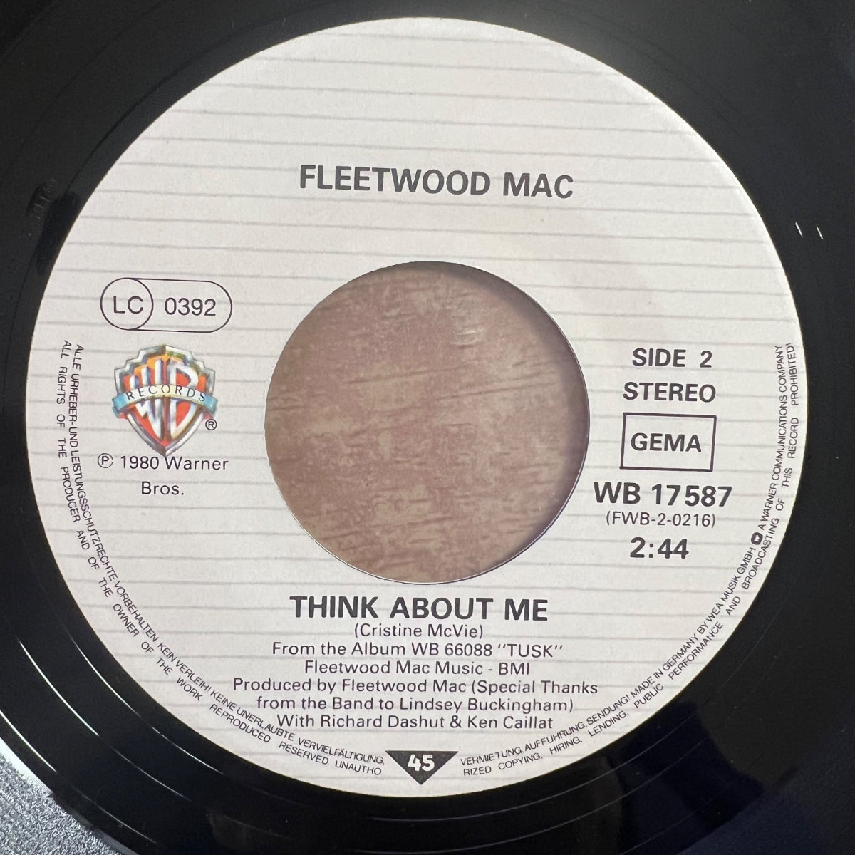 Fleetwood Mac - Not That Funny / 1. D-Press. 1980 - (M-/VG+)