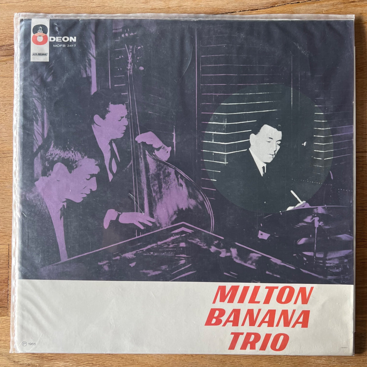 Milton Banana Trio - Idem / 1. Brasil-Press. 1965 - (M-/M-)
