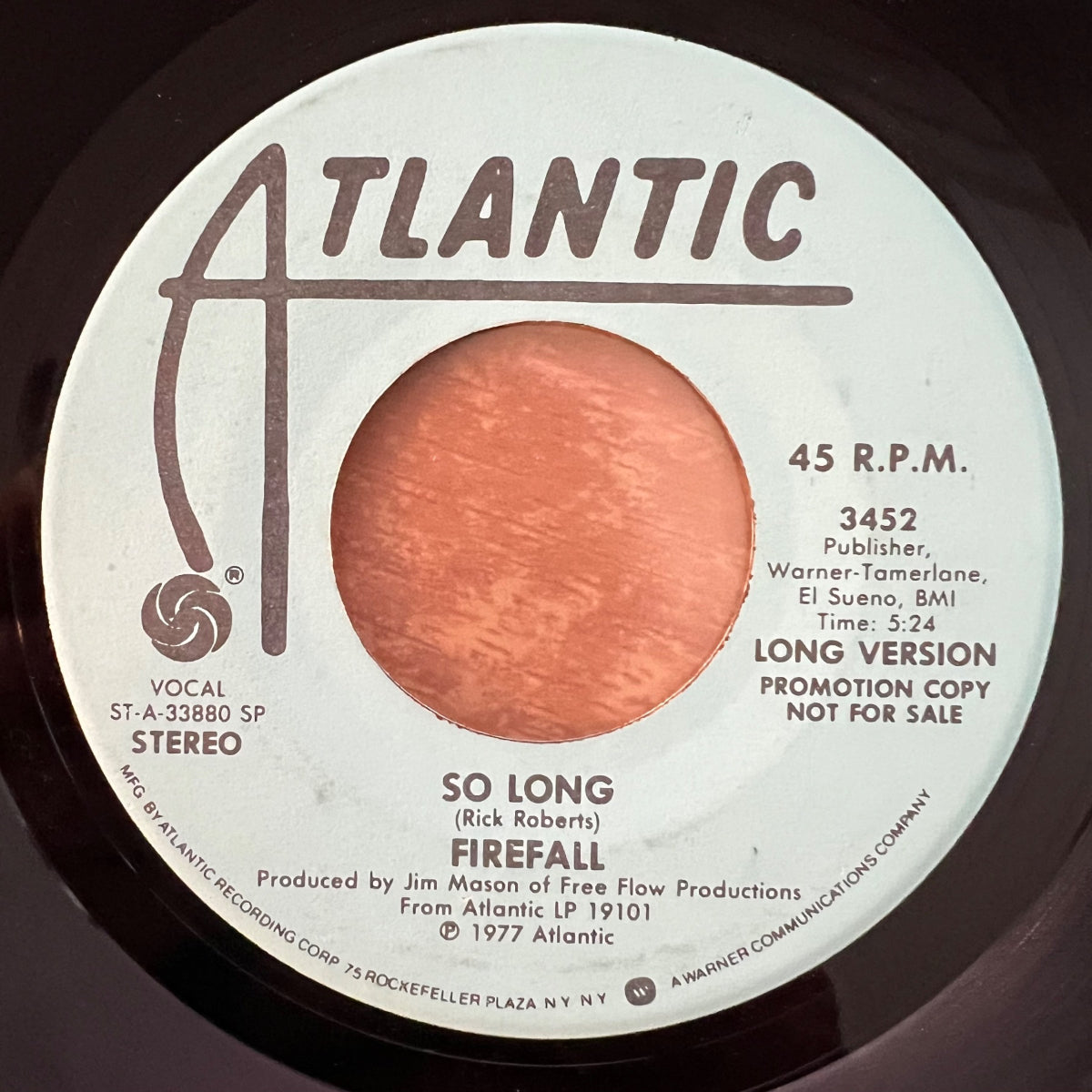 Firefall - So Long / US-Promo 1978 - (VG+/Neutral)