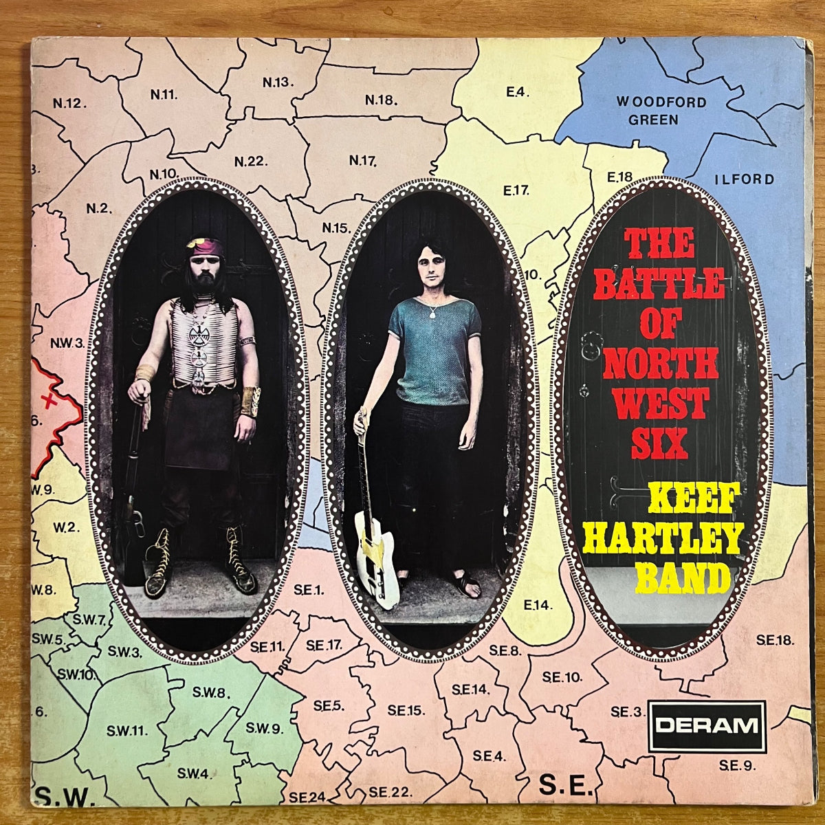 Keef Hartley Band - The Battle Of North West Six / 1. UK-Press. 1969 - (VG+/VG+)