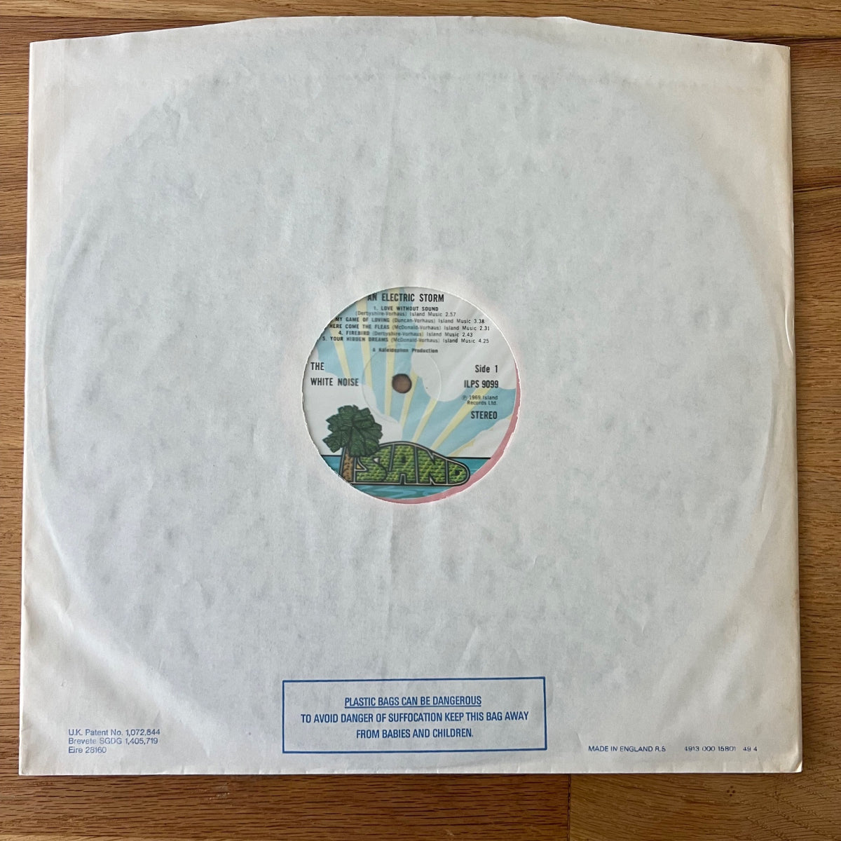 White Noise - An Electric Storm / UK-Press. RE von 1969 - (M-/M-)