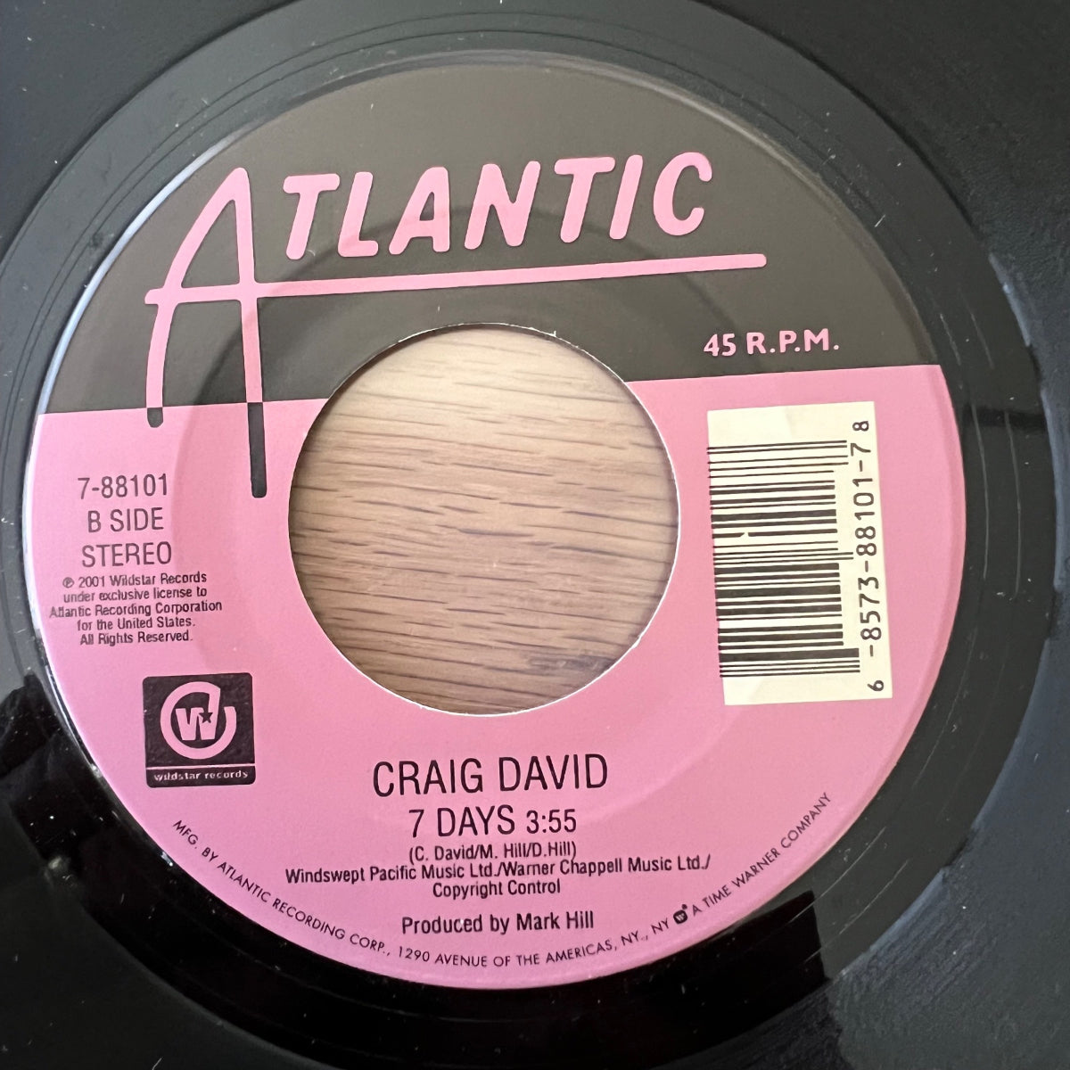 Craig David - 7 Days - Fill Me In / US 2001 - Juke Box Ed. - (Mint/Neutral)