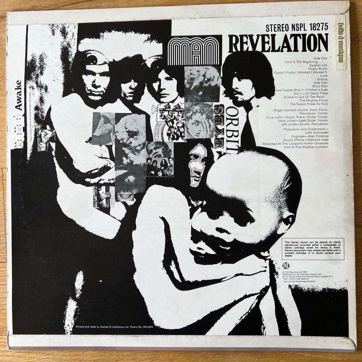 Man - Revelation / 2. UK-Press. 1969 - (M-/VG++)
