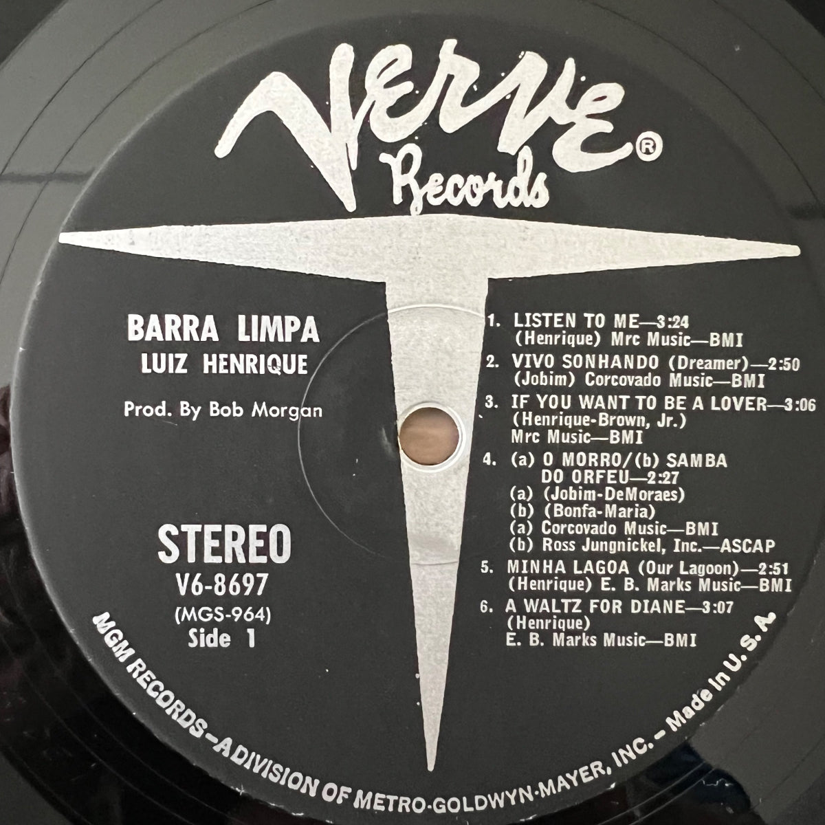 Luiz Henrique - Barra Limpa / 1. US-Press. 1967 - (M-/VG++)
