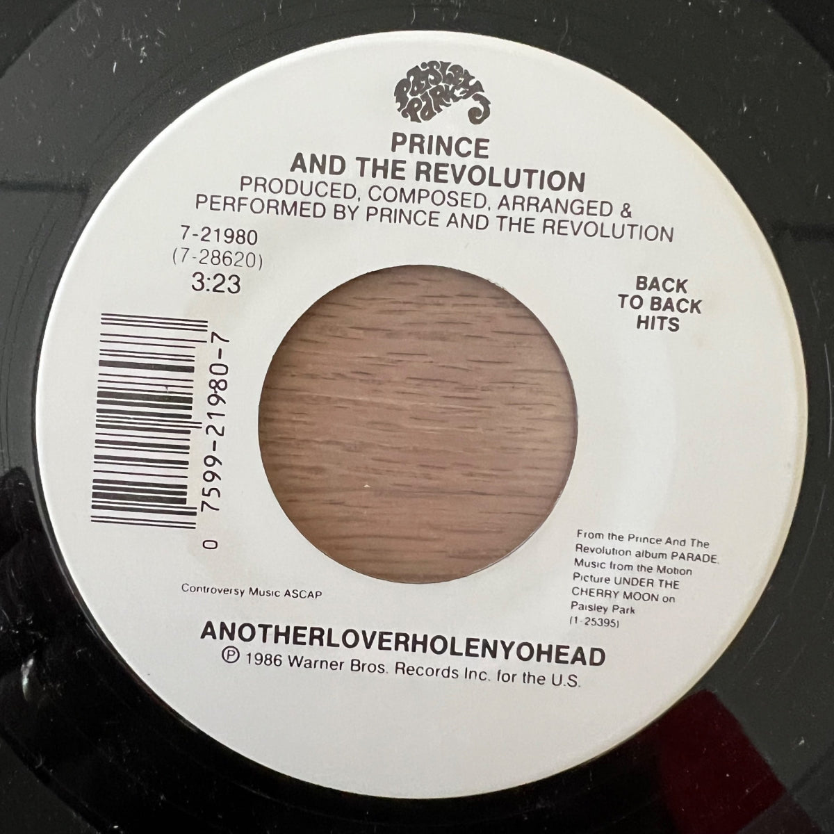 Prince & The Revolution - Anotherloverholenyohead / US-Press. RE von 1986 - (M-/Neutral Cover)