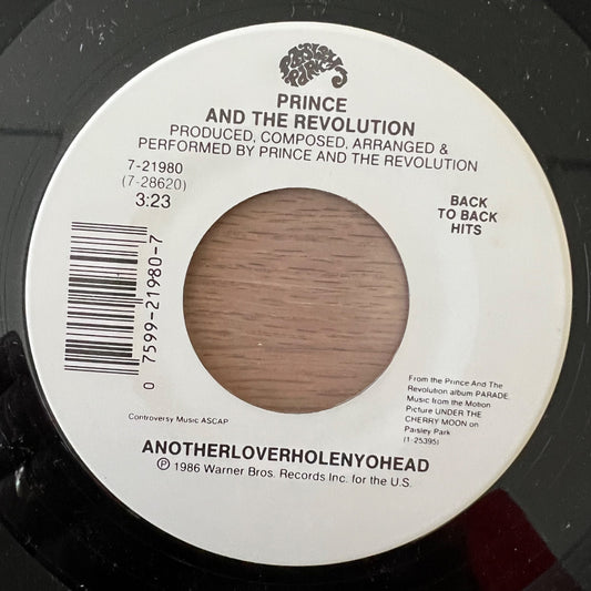 Prince & The Revolution - Anotherloverholenyohead / US-Press. RE from 1986 - (M-/Neutral Cover)