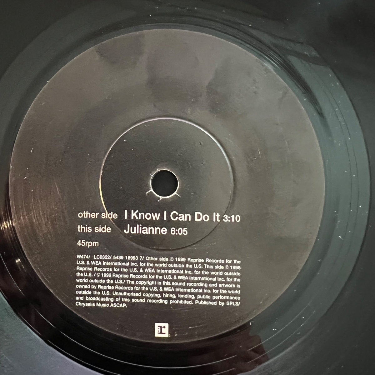 Lisa Hall - I Know I Can Don It / 1. UK-Press. 1998 - (VG++/M-)