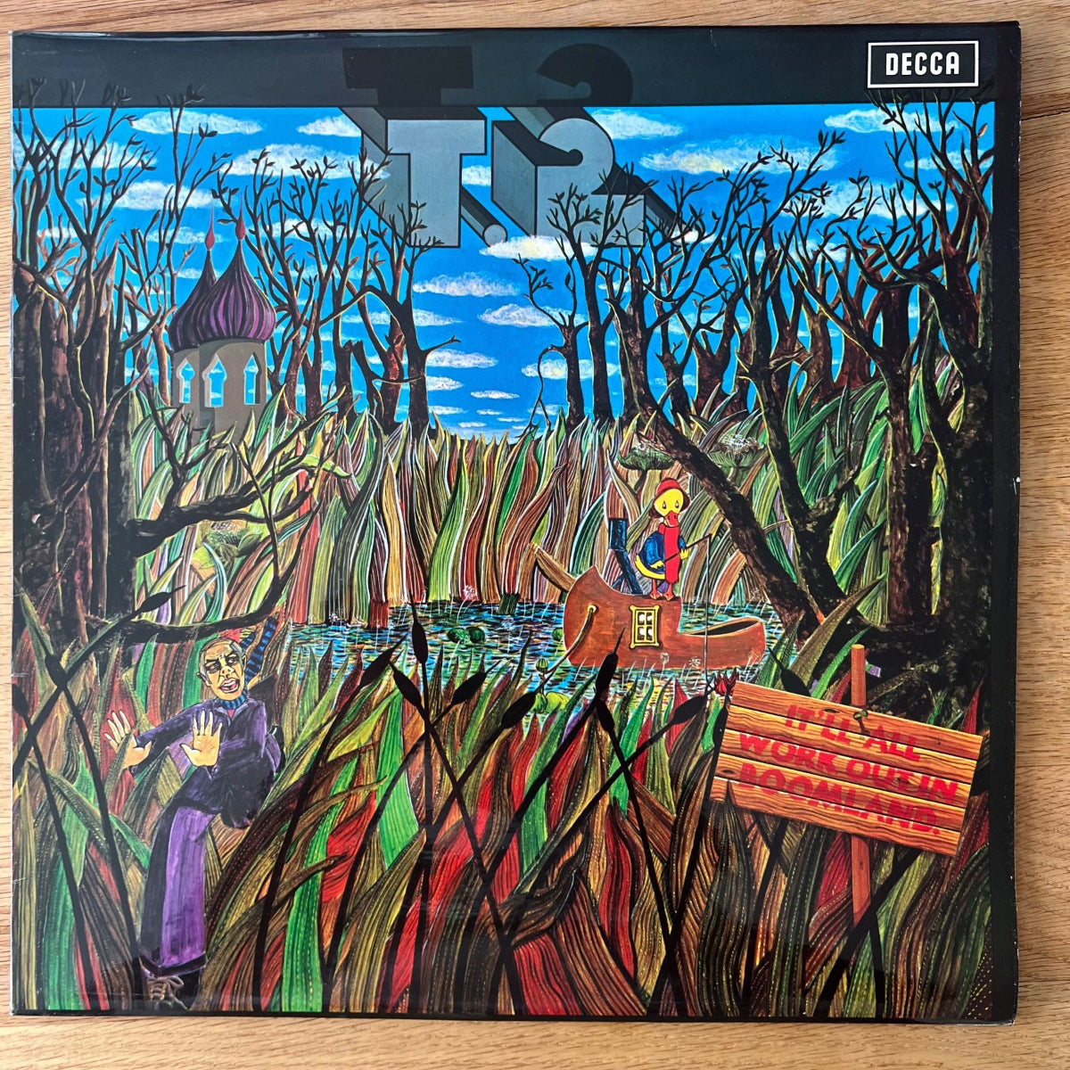 T2 - It'll All Work Out In Boomland / 2. UK-Press. von 1970 - (M-/M-)
