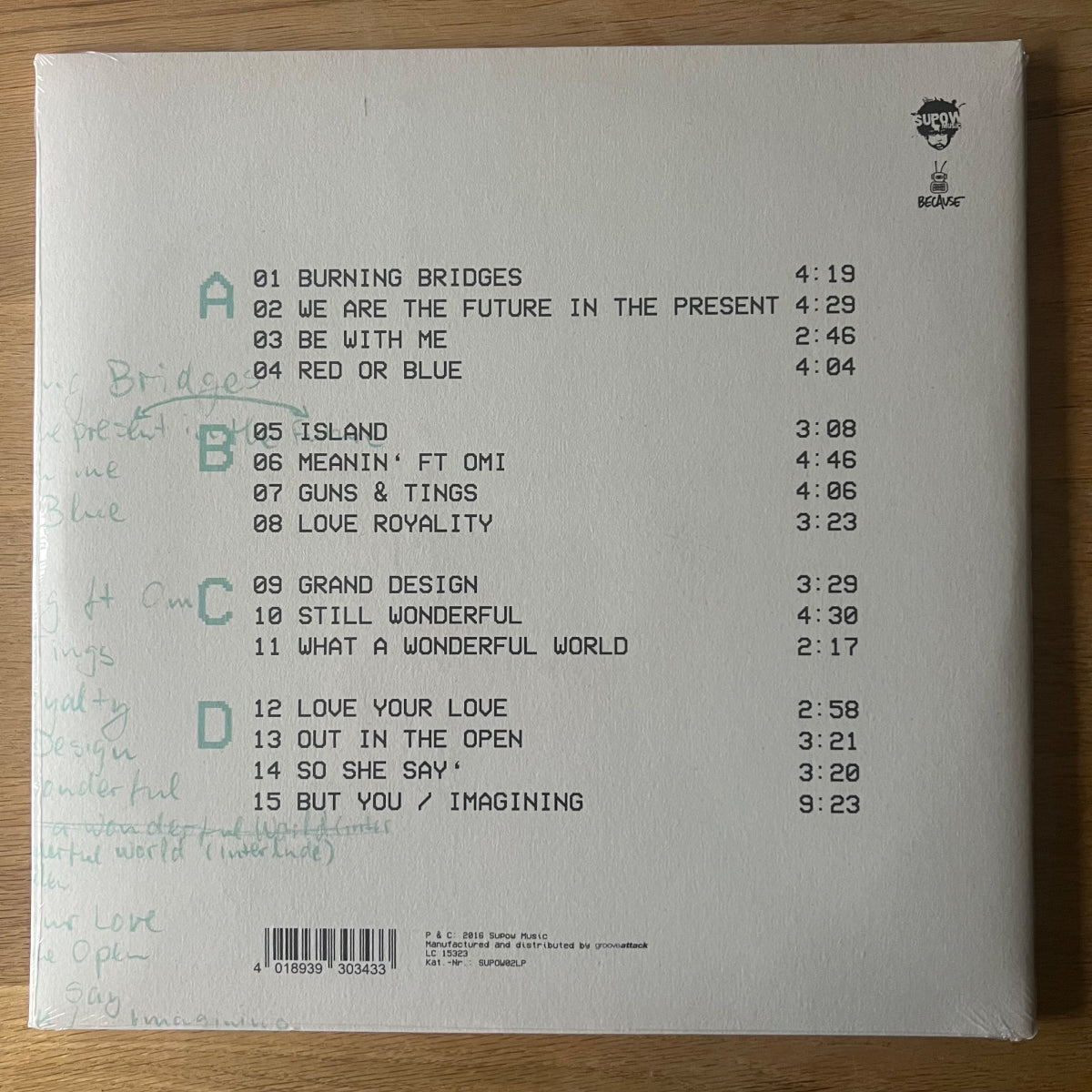 Patrice - Life's Blood / 2 LP - 1. D-Press. 2016 - (Mint & Sealed)