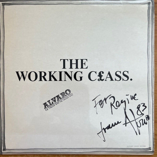 Alvaro - The Working C£ass / 1. UK-Press. 1980 - Signed- TOP