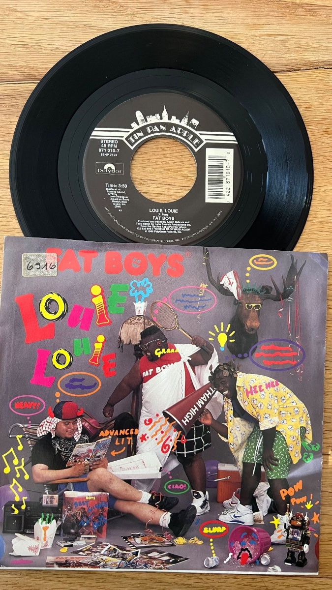 Fat Boys - Louie, Louie / 1. US-Press. 1988 - (M-/M-)