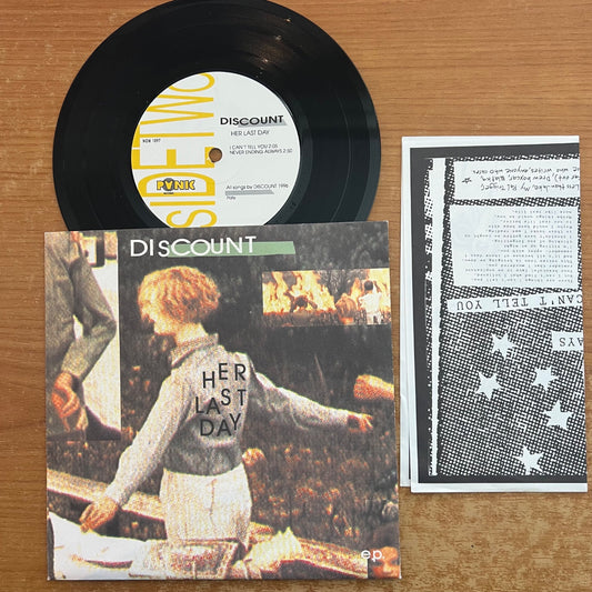 Discount - Her Last Day / 1. Italy-Press. 1996 - (M-/M-)