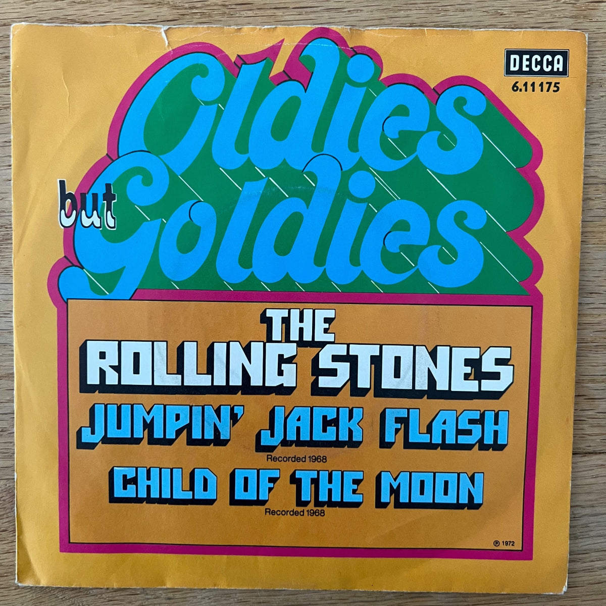 Rolling Stones - Jumping' Jack Flash / D-Press. RE - (VG++/VG+)