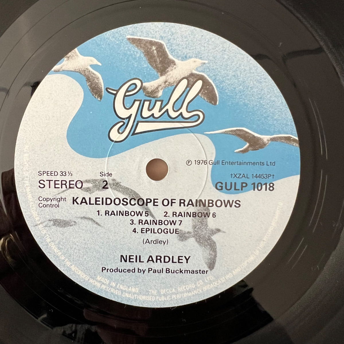 Neil Ardley - Kaleidoscope Of Rainbows / 1. UK-Press. 1976 - (M-/VG++)