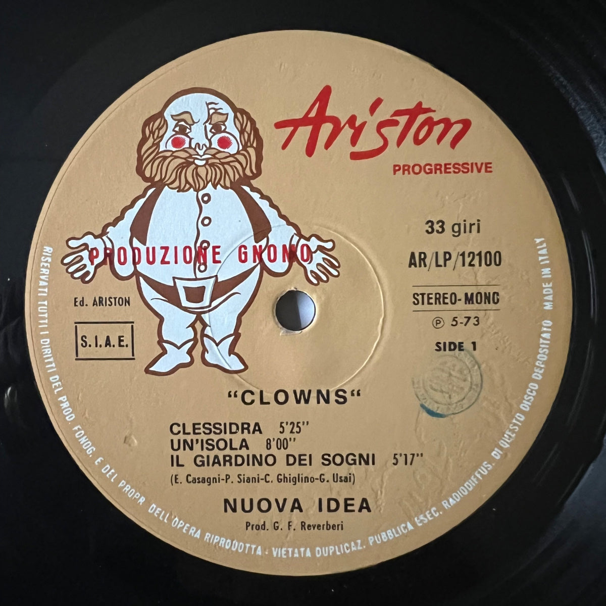 Nuova Idea - Clowns / 1. Italy-Press. 1973 - (M-/M-)
