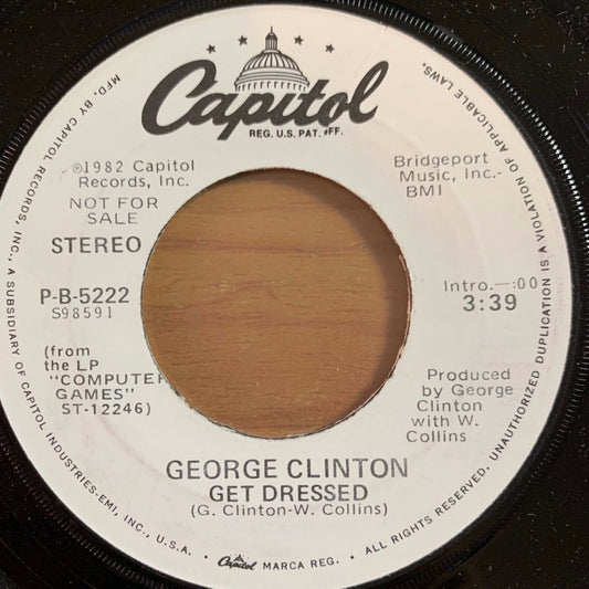 George Clinton - Get Dressed / US-Promo 1982 - (VG++/Neutral)