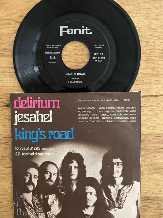 Delirium - Jesahel / 1. Italy-Press. 1972 - (M-/M-)