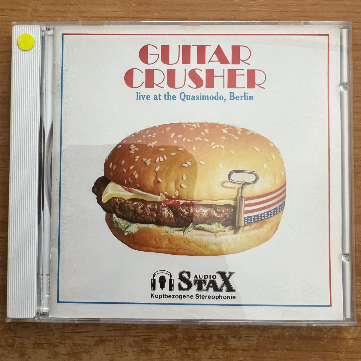 Guitar Crusher - Live At The Quasimodo, Berlin / CD - 1. D-Press. 1989 - (M-/M-)