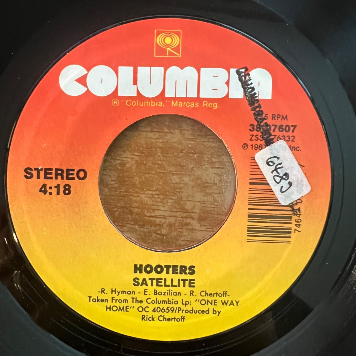 Hooters - Satellite / 1. US-Press. 1987 - (M-/M-)