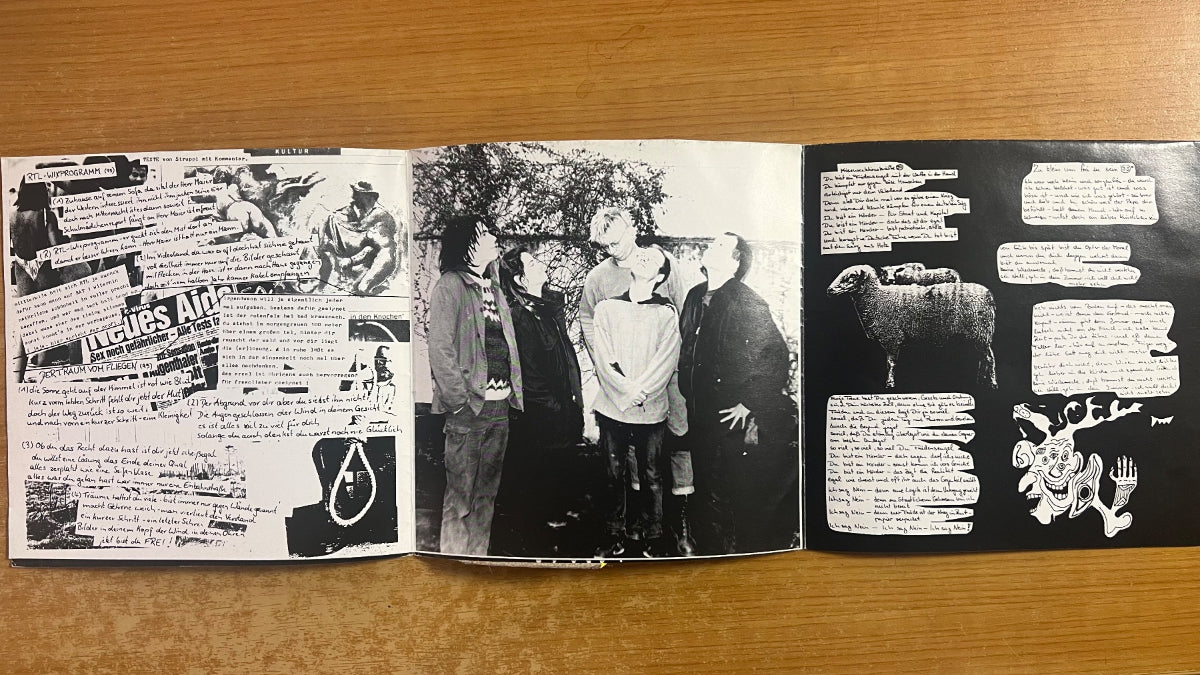 Hartes Brot - Krisenreaktionskräfte / 7" EP - 1. D-Press. 1995 - (M-/M-)