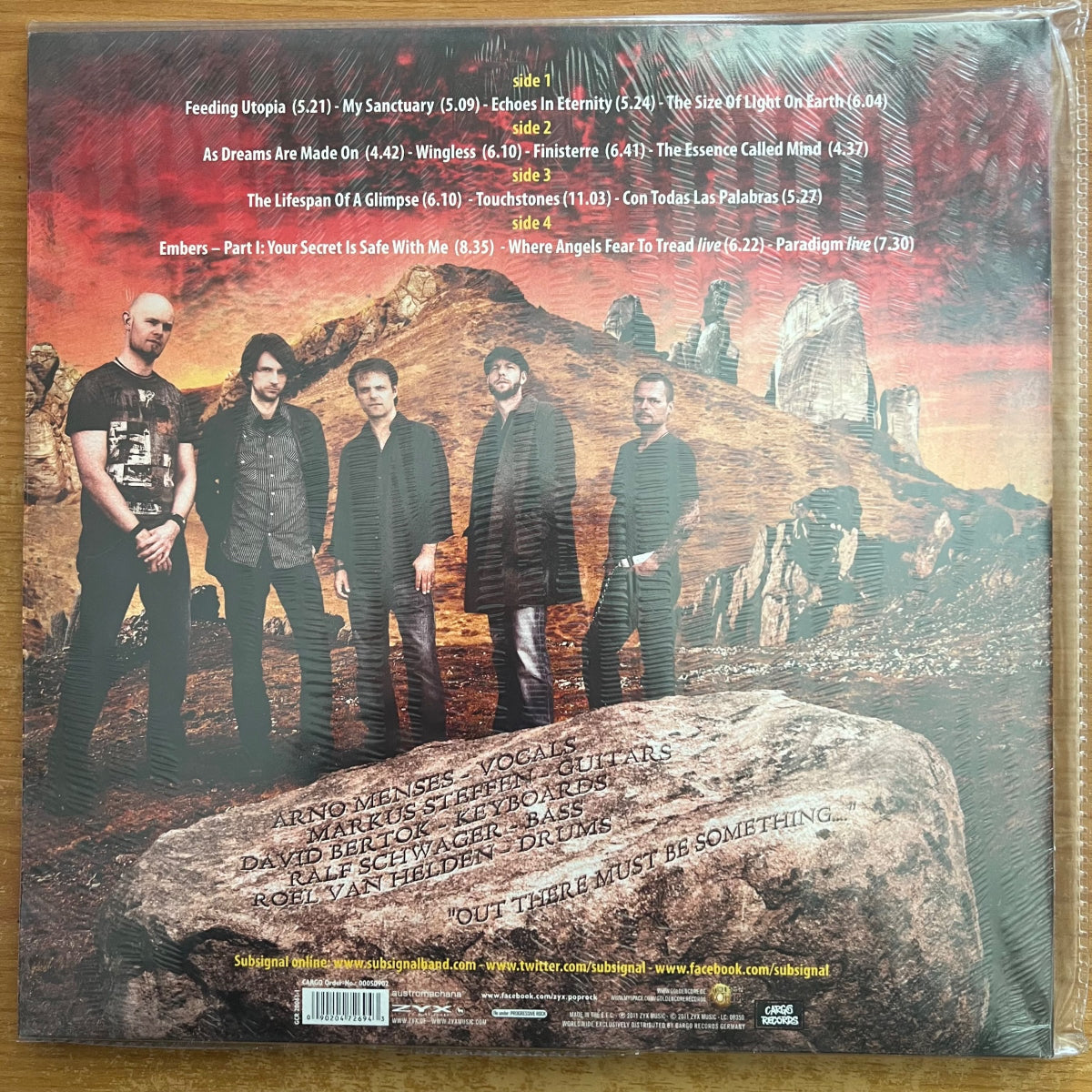Subsignal - Touchstones / 2 LP - 1. D-Press. 2011- (Mint & Sealed)