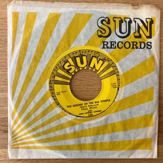 Paul Richy - The Legend Of The Big Steeple / 1. US 1960 - (VG++/VG++)