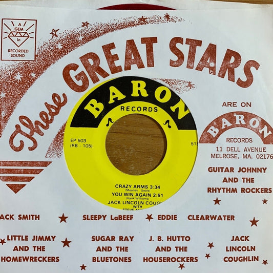 Jack Lincoln Coughlin - Crazy Arms / 4-Track EP - US-Press. 198? - (M-/M-)