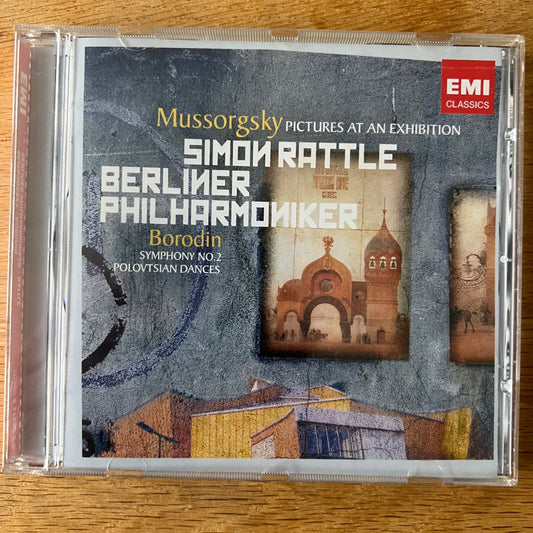 Simon Rattle & Berliner Philharm. - Mussorgsky, Borodin / CD - 1. EU-Press. 2008 - (M-/M-)