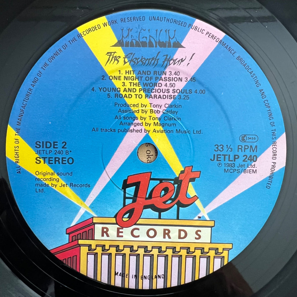 Magnum - The Eleventh Hour / 1. UK-Press. 1983 - (M-/VG+)