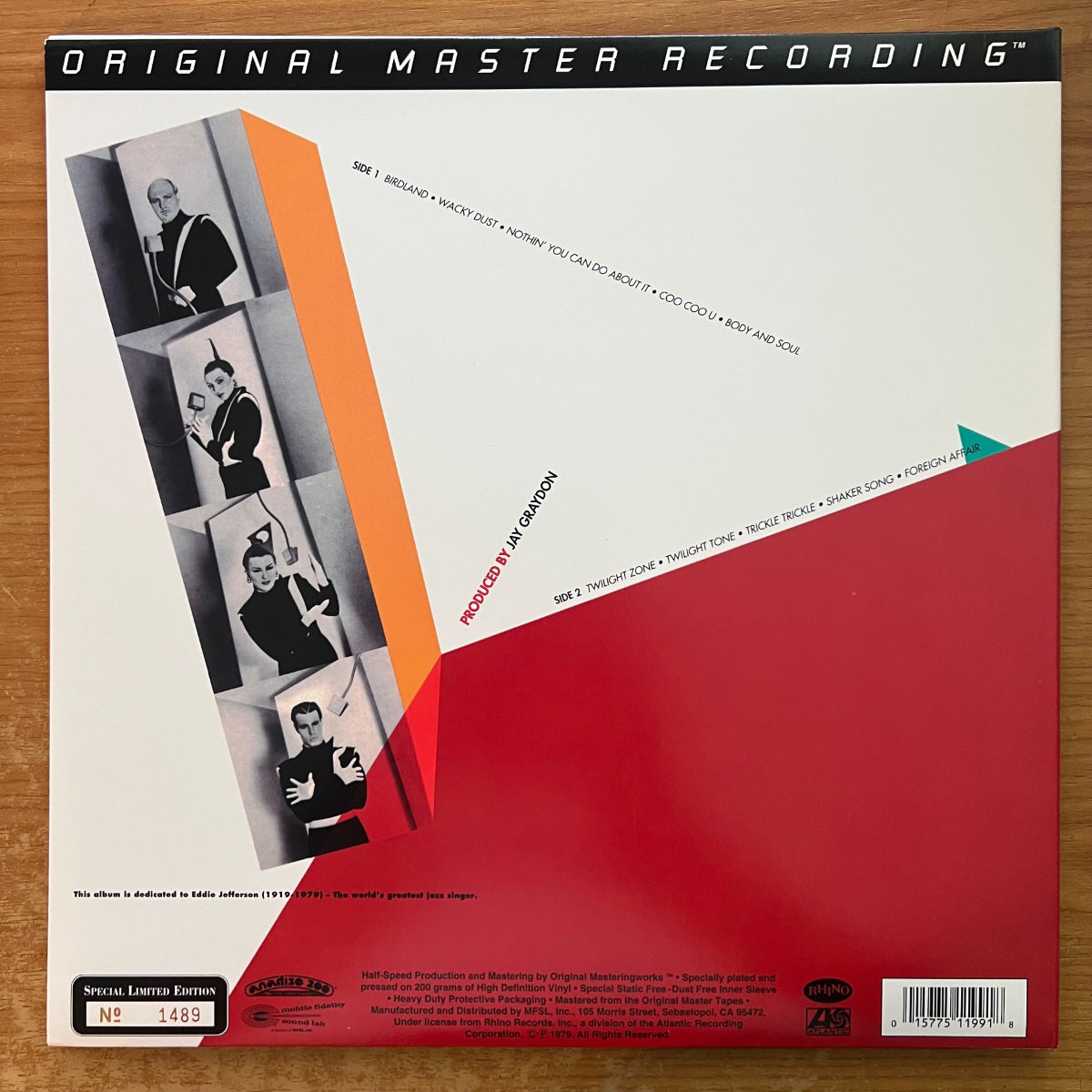 Manhattan Transfer - Extensions / Audiophile MFSL 1994 - (Mint)