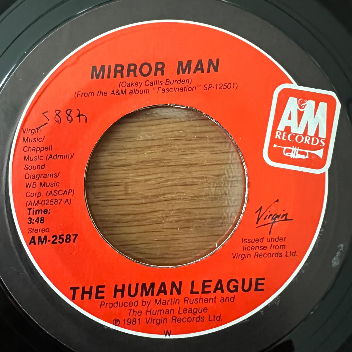 Human League - Mirror Man / 1. US-Press. 1983 - (M-/VG++)