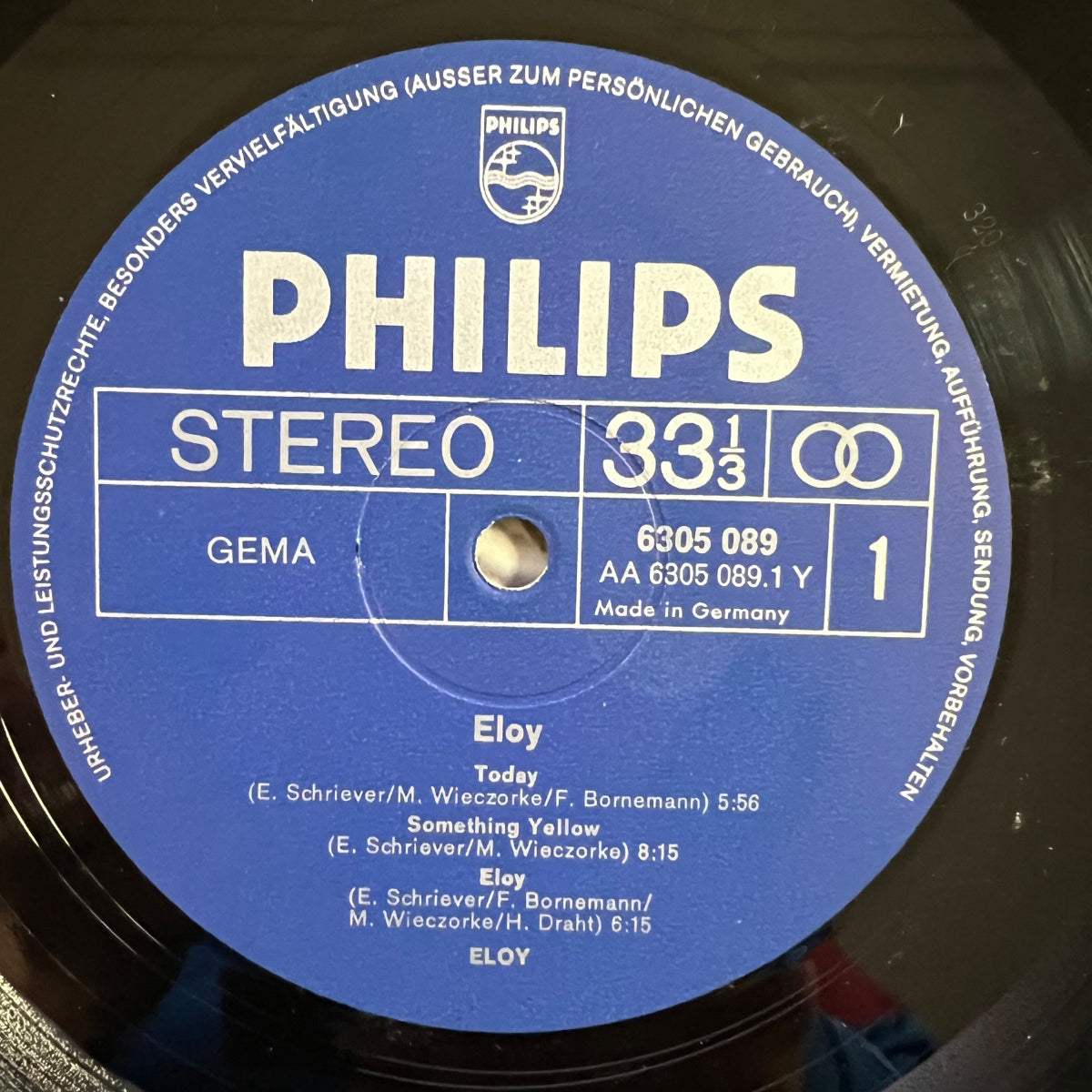 Eloy - Same / 1. D-Press. 1971 - (M-/M-)