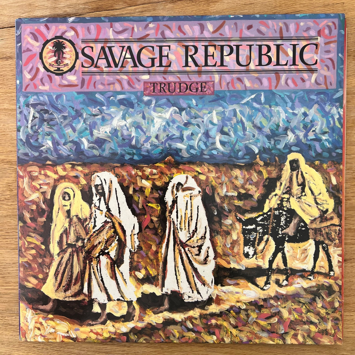 Savage Republic - Trudge / 12" EP - 1. Belgium-Press. 1985 - (VG++/M-)