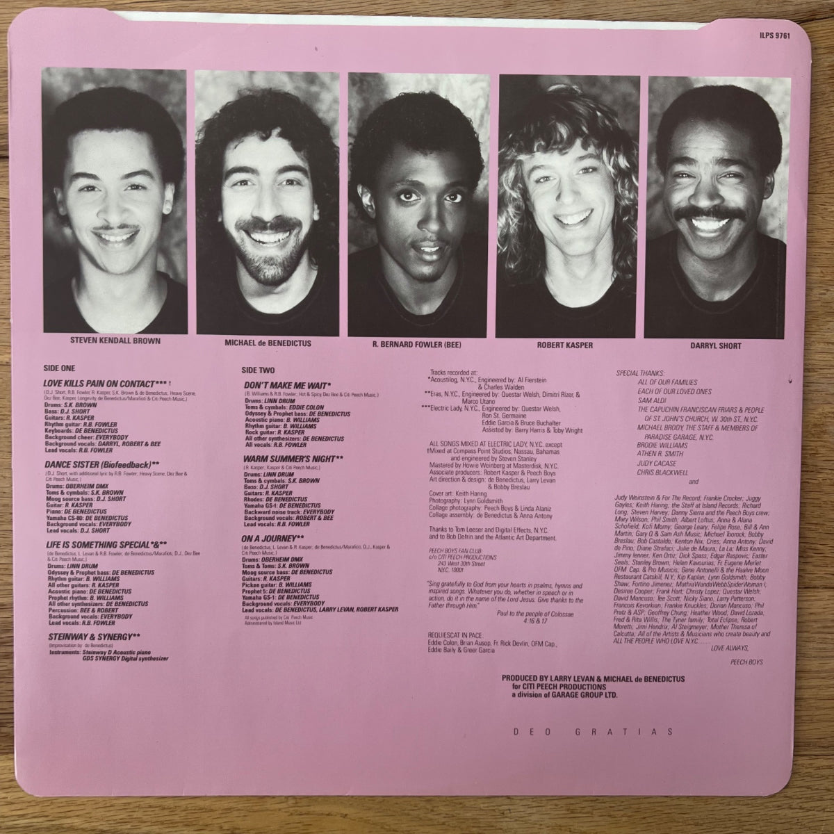 N.Y.C. Pech Boys - Love Is Something Special / 1. UK-Press. 1983 - (M-/M-)