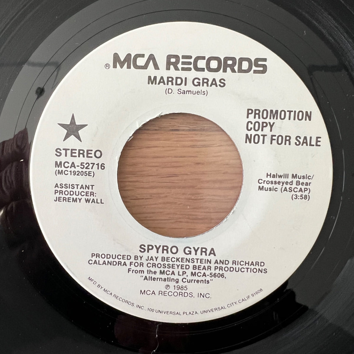 Spyro Gyra - Mardi Gras / US-Promo 1985 - (M-/Neutral)