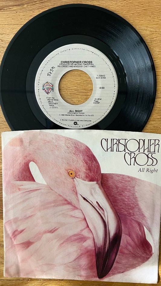 Christopher Cross - All Right / 1. US-Press. 1983 - (M-/M-)