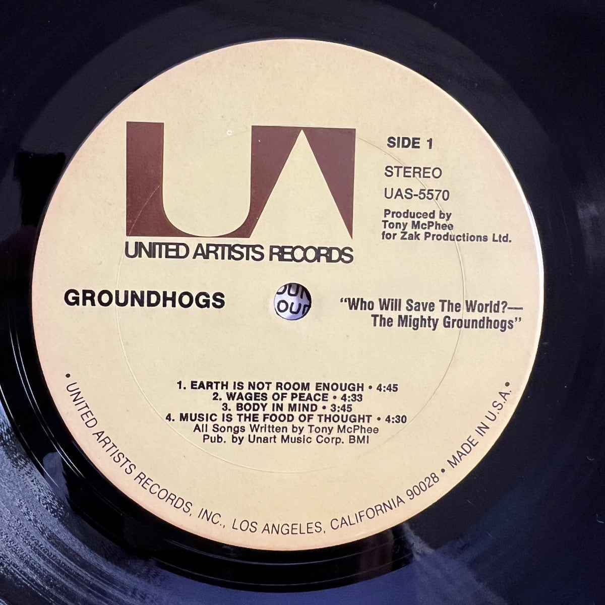 Groundhogs - Who Will Save The World? / 1st US Press. 1972 - (M-/VG+)